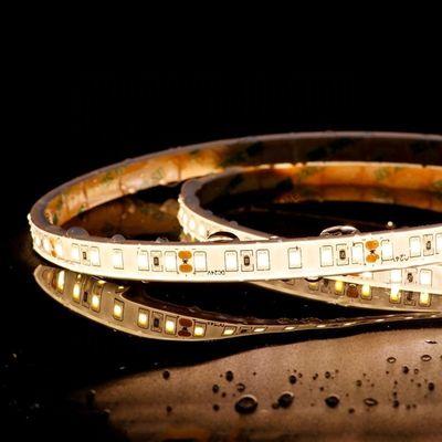 120LEDs 6500K 8mm 防水 IP67 切断板 SMD2835 CRI Ra 70 と LED ストライプライト