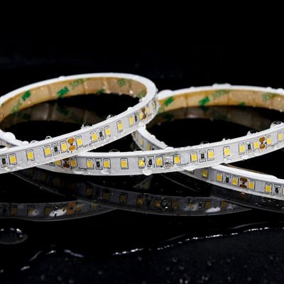 8mm PCB 幅 110v220v 10mm 180leds 3000K IP67 防水型切断板 SMD2835 ホテル用 LED ストライプライト