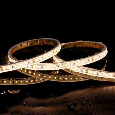 110v220v 8mm IP67 120leds 6500K 防水型切断板 SMD2835 LEDストライプライト