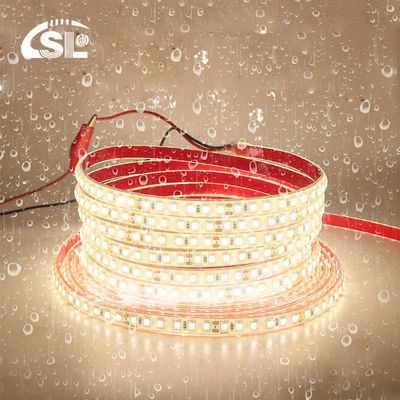 110v220v 10mm 180LED 4000K IP67 防水 SMD2835 LEDストライプライト