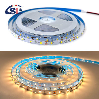 12V 60LEDs/m 2700K-3000K 一色SMD 2835 ホットホワイト LEDバックライト ストライプライト