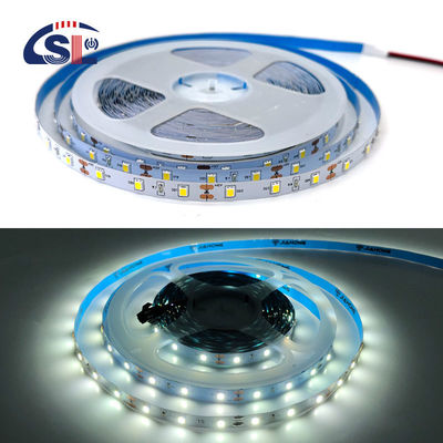 12V 60LEDs/m 6000K-6500K SMD 2835 ホワイト アドレス可能なLEDバックライト ストライプライト 2200 lm
