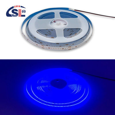 320Leds/m 12V24V 防水 CE RoHs IP20 Ra90 COB LED 青色柔軟ストライプライト