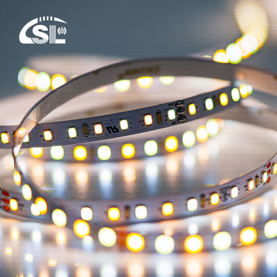 120LED 8mm 3000K-6500K CCT 柔軟な二色色 COB SMD2835 LEDストライプライト 80 Ra