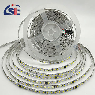 DC12V / 24V SMD2835電板PCB 240Ds 8mm Ra 80 4000K LEDライトストリップ