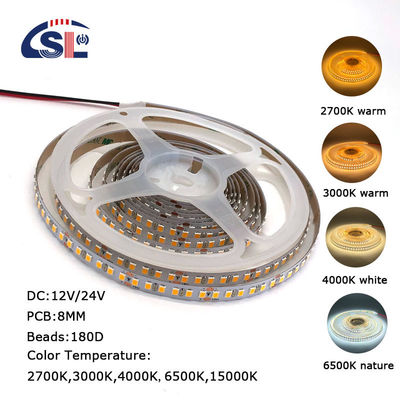 オーダーメイド 幅 180 LED SMD2835 ホテル照明ソリューションサービスのためのLEDストライプライト
