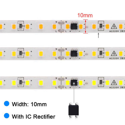 180LED/m 高明るさ 8mm 4000K 天然 Ra80 CE RoHs COB SMD2835 LEDストライプライト