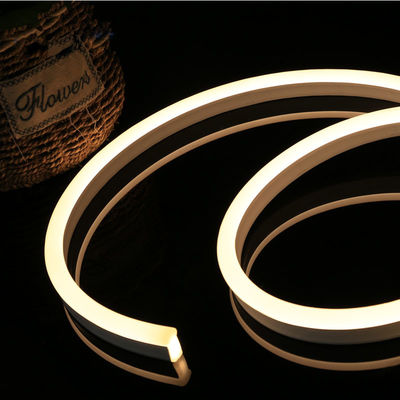 トップ・ブーイング ホット・ホワイト・ネオン・フレックス DC 12V IP65 防水 8x16mm 120LED/M 全パック