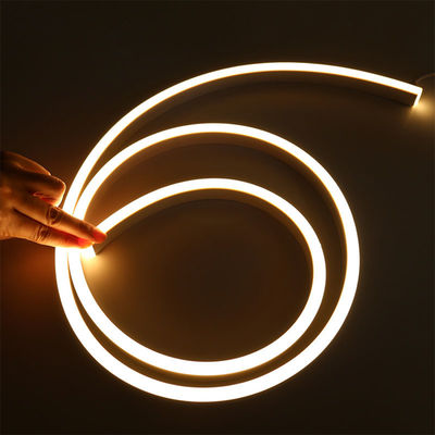 トップ・ブーイング ホット・ホワイト・ネオン・フレックス DC 12V IP65 防水 8x16mm 120LED/M 全パック