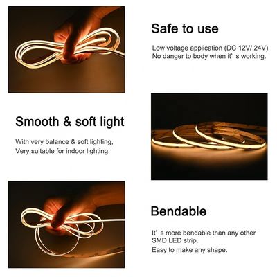キッチン リビング ライト ストリング 高明るさ 8mm10mm 幅 320LEDs 3000K4000K6500K