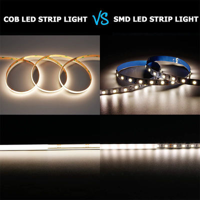 ホテル 5V 8mm 320leds 4000K 天然 1cm 一切 IP65 防水電板 柔軟COB LED ストライプライト