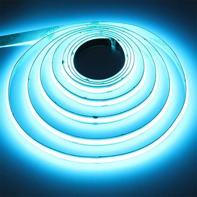 12v24v 8mm 320leds Ice-Blue柔軟性COB LEDストライプライト