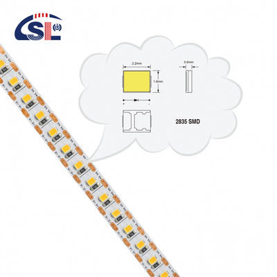 120LEDs 8mm 4000K 天然 1本ライト 1本カット IP65 防水 SMD2835 LED ストライプライト