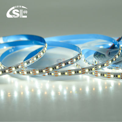 調節可能な色温 LED ストライプライト 120 LED/m 双色 8MM 防水