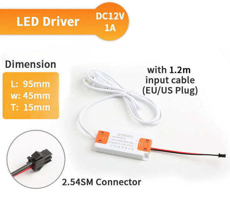 SL シルム 12V 12W/24W/36W/48W/60W LED照明 触覚ディマースイッチとそれ以上のための電源ドライバー