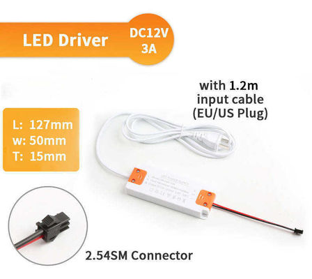 SL シルム 12V 12W/24W/36W/48W/60W LED照明 触覚ディマースイッチとそれ以上のための電源ドライバー