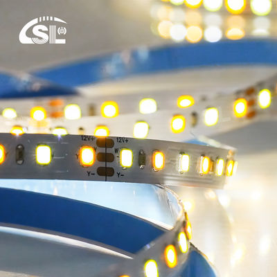 120LEDs CCT LED ストライプライト 2700k-6500k 5/10M/ロール 12/24V DC 入力電圧 DC 24V
