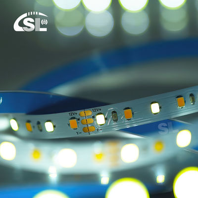 120LEDs CCT LED ストライプライト 2700k-6500k 5/10M/ロール 12/24V DC 入力電圧 DC 24V