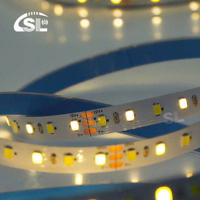 120LEDs CCT LED ストライプライト 2700k-6500k 5/10M/ロール 12/24V DC 入力電圧 DC 24V