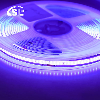 24VDC電磁板 COB 320Ds 8mm Ra 85 紫色 LEDライトストライプの魔法を体験してください
