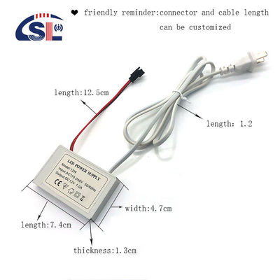12V 1A 12W バスルームのバニティミラー用のカスタマイズされた特殊統合タッチセンサースイッチ