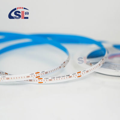 電気プレート COB 24v COB 320Ds 8mm Ra 85 グリーン LEDライトストライプ -20 - 45°C