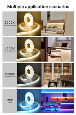 電気プレート COB 24v COB 320Ds 8mm Ra 85 グリーン LEDライトストライプ -20 - 45°C