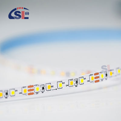 室内装飾 高明るさ 12v24v 10mm 120leds 3000K-6500K CCT 柔軟性 双色 COB LED ストライプライト