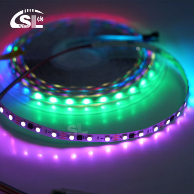 IP20 12V 60led/meter SMD 5050 10M LED RGB 浴室壁用ストライプライト
