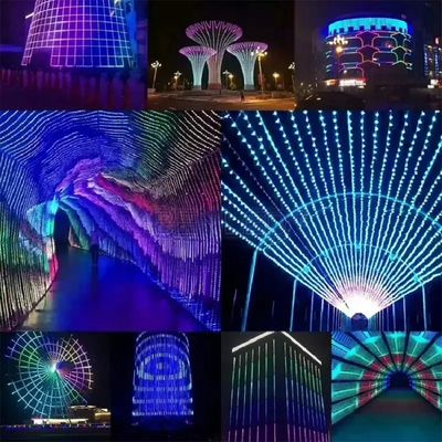 12V WS2811 60Leds マジック デジタル マルチ カラー 5050 アドレス可能な RGB LED ストライプ ピクセル ホワイト 温かい IP20 装飾コントローラ