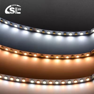 4000K CCT 8mm 幅 LED 柔軟ストライプライト 12V 120LEDs / m 家用照明ソリューション