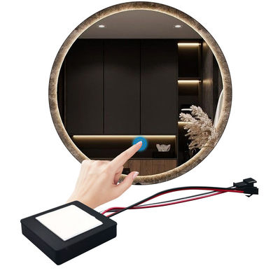 60W 三色 LED スマート シングルキー タッチ ディマー スイッチ カスタマイズされた浴室の鏡
