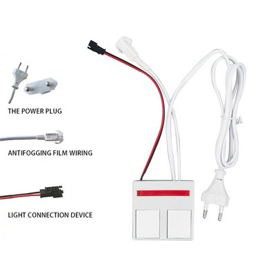 110V 240VAC 12W24W 単色/三色 LED ミラー タッチディマー センサー 2 キーのスイッチ
