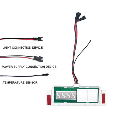 スリム 12V 5A 60W インダクティブスイッチ 時間温度ディスプレイ デフガー LEDライト ミラー タッチセンサー ステップレスディマースイッチ