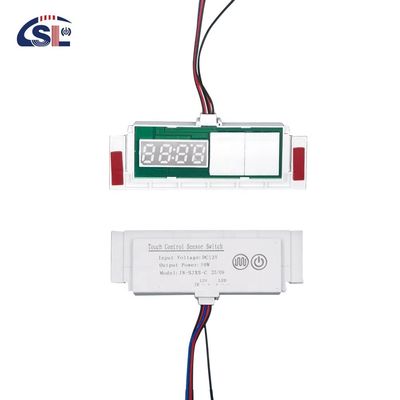 60Wインダクティブスイッチ LEDライトデブガー 時間温度ディスプレイ タッチセンサー ステップレスディマー