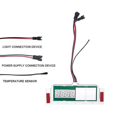 60Wインダクティブスイッチ LEDライトデブガー 時間温度ディスプレイ タッチセンサー ステップレスディマー