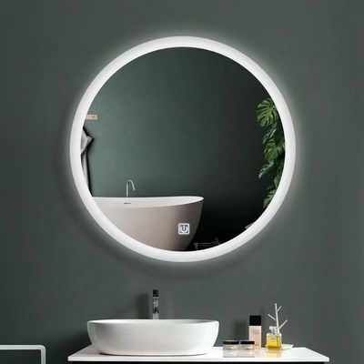 トッチスクリーン LED トイレミラー 大きいセンサースイッチと現代的なデザインスタイル