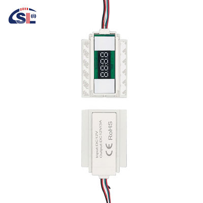 タイムディスプレイ スリム DC12V 5A 60W デフガー LEDライト ミラー タッチセンサー ステップレスディマースイッチ