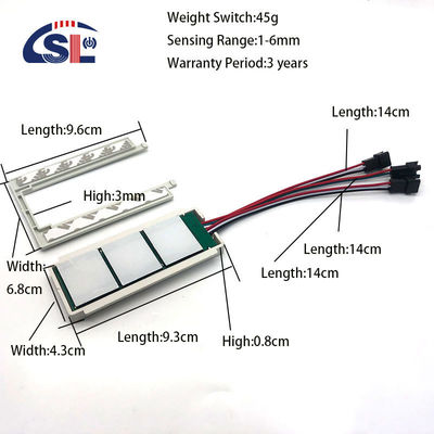 60W 5A DC12V シングルカラー ダブルタッチセンサー スイッチ ミラーレーダーインダクティブLED