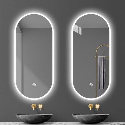シルバーレンズ 素材 タッチコントロール LED リテール ビートルーム ミラー