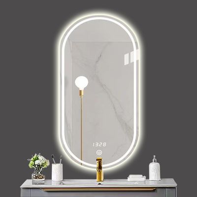 シルバーレンズ 素材 タッチコントロール LED リテール ビートルーム ミラー