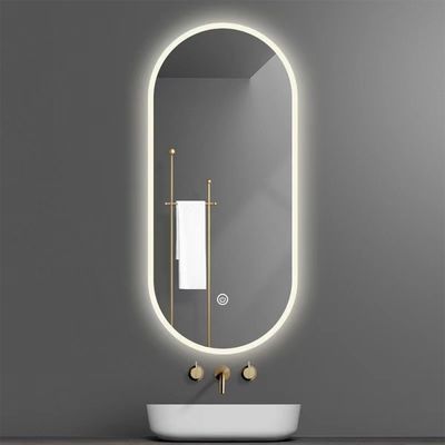 シルバーレンズ 素材 タッチコントロール LED リテール ビートルーム ミラー