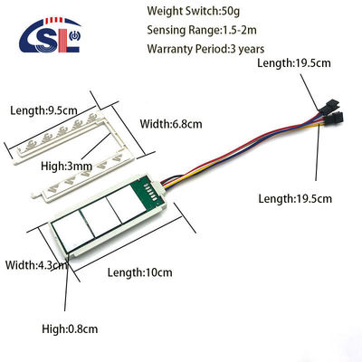 暗度レベル はい 調節可能 12V/24V 5A 60W/120W ラダー PIR モーションセンサー ライト スイッチ LED 光源 1NO/1NC スイッチ 組み合わせ バスルーム