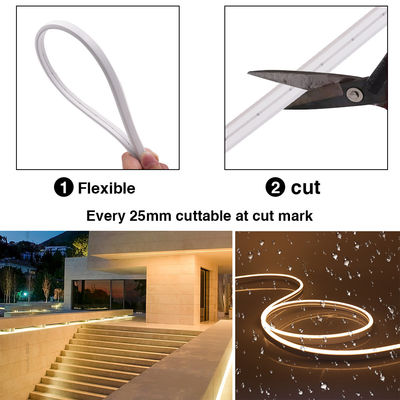 防水 2835 LED ストライプライト 120LED/M バー ホテル 水泳池 水下照明
