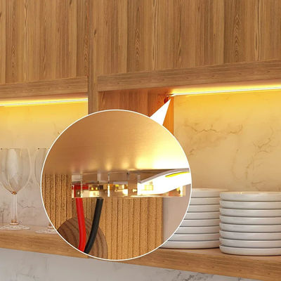 ホテルCOB ミニ LEDライトストライプワイヤ接続 2 3ピン接続 溶接なし CCT 5 8 10mm LEDストライプからストライプワイヤ接続