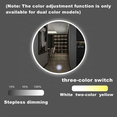 24W スマート LED ダブルタッチディミングセンサー 単色/三色制御とデムージングのための内蔵電源