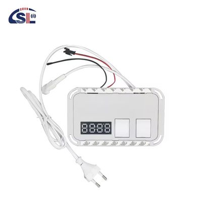 DC12V 5A 60W 単色タッチセンサー スイッチ LED ミラータッチ 時間温度表示