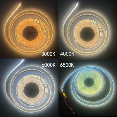 115lm/w 3000K-6500K Ra80 DC12V 120D 8mm LEDライトストライプ 浴室用 虚栄の鏡