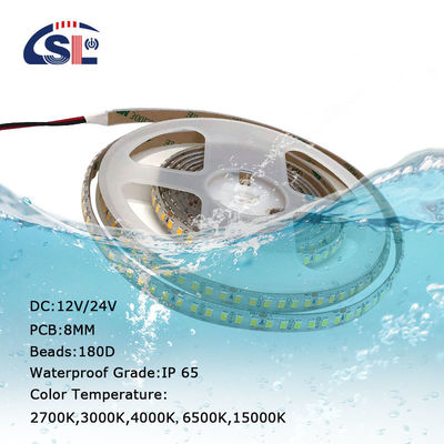 スマートミラー LEDライトストライプ 防水ドロップ粘着電板とPCB幅8mm