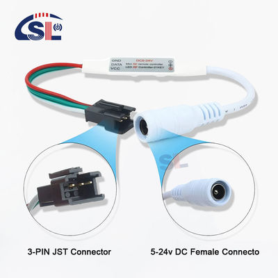 WS2812B WS2811 RGB LED ピクセルライトストライプ出力 3Pin 5V-24V